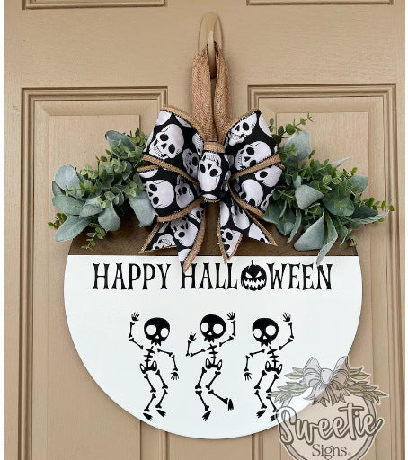 Halloween Door Decoration Hanging Sign