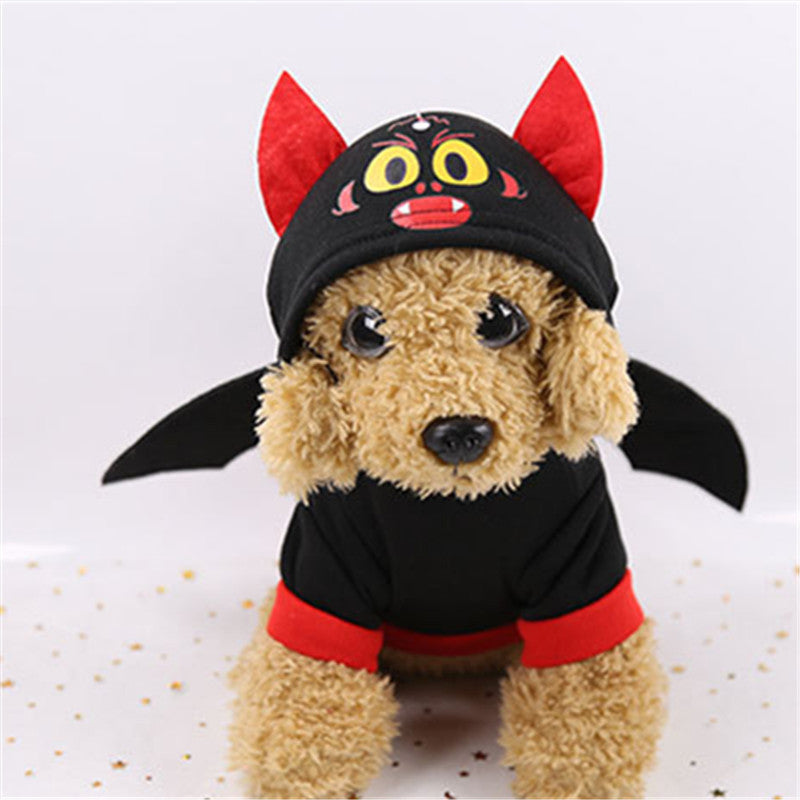 Pet Halloween Bat Wing Cloth