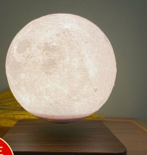 3D Levitating Moon Lamp