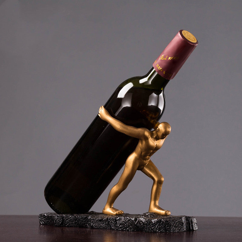 Wine Holder Man Ornament