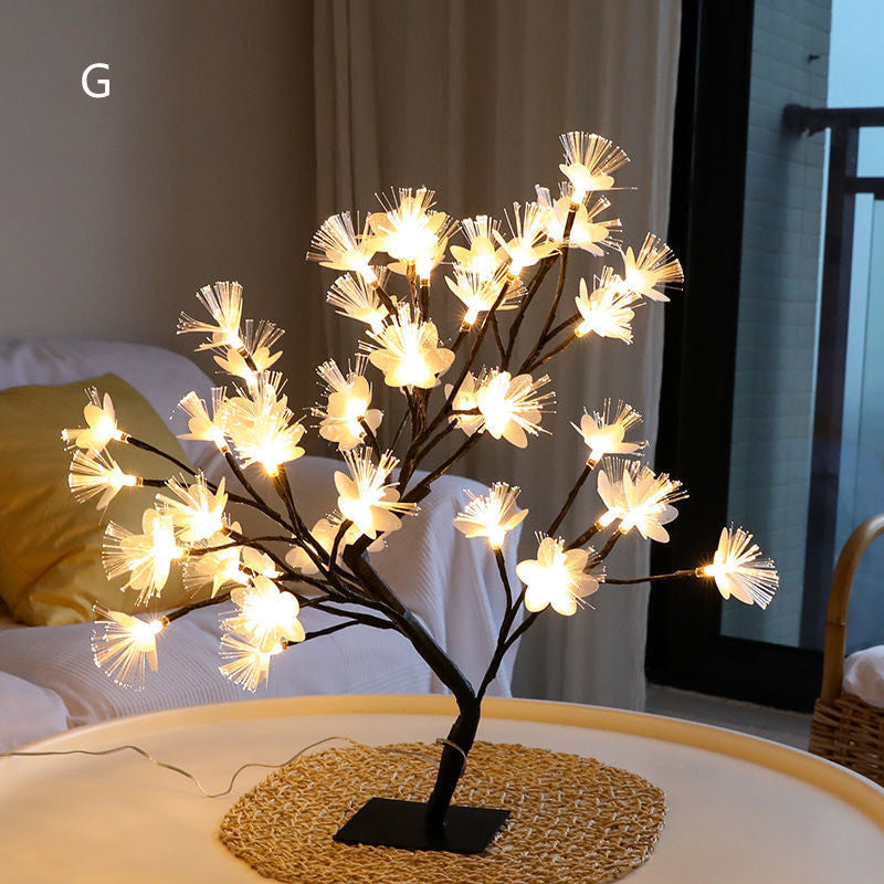 Optic Flower Tree Lamp