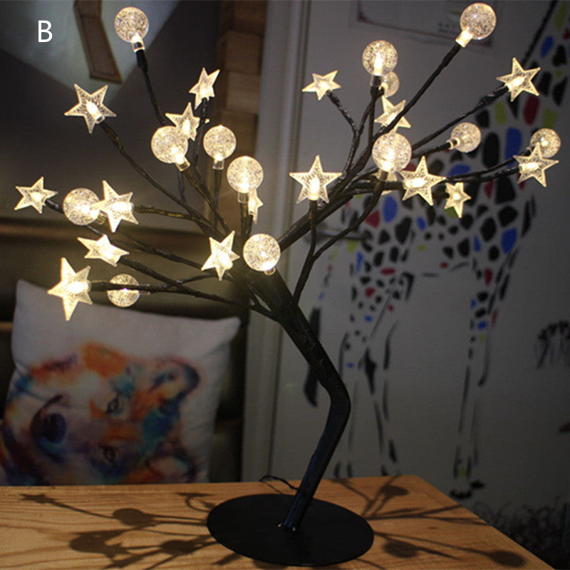 Optic Flower Tree Lamp