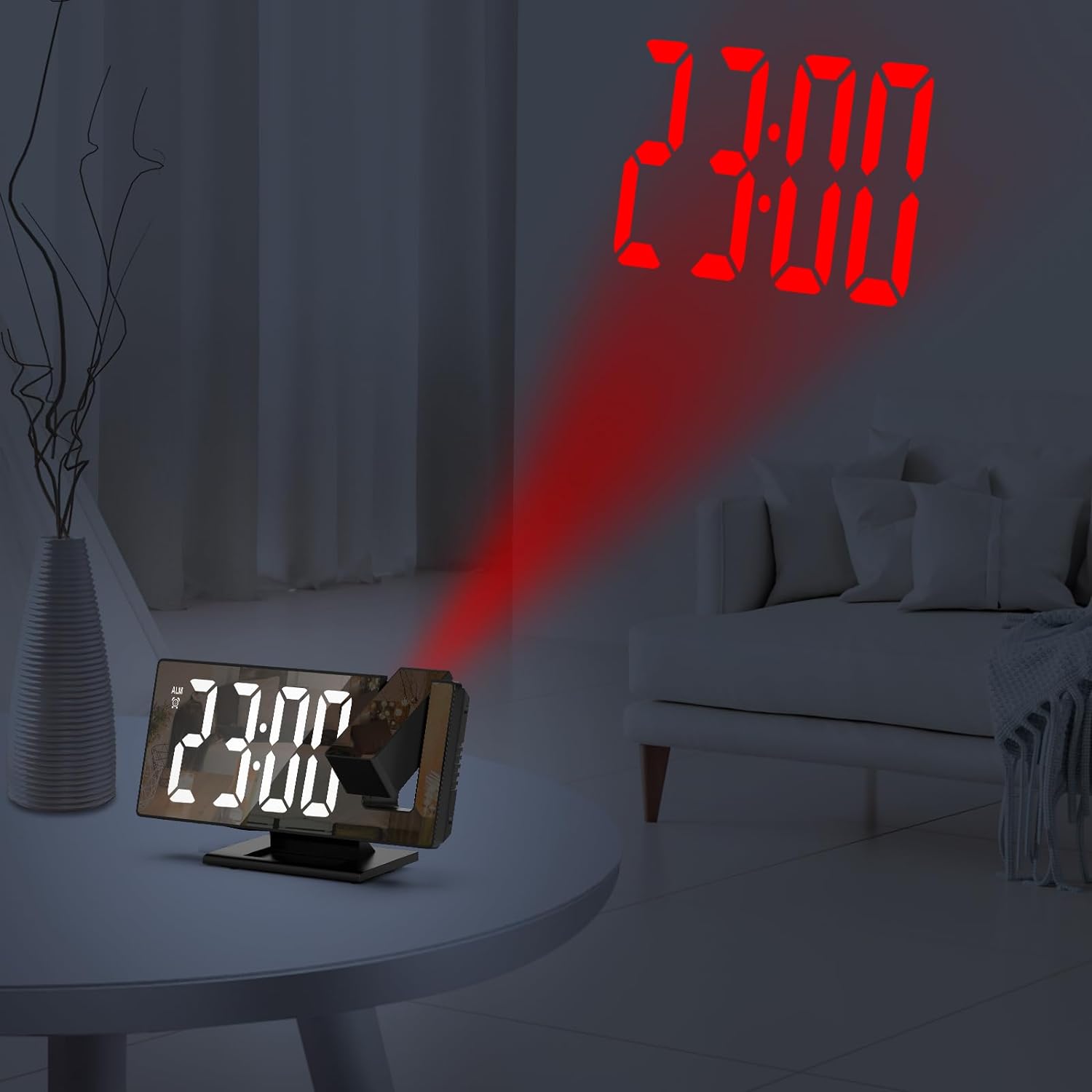 Radio Projection Alarm Clock