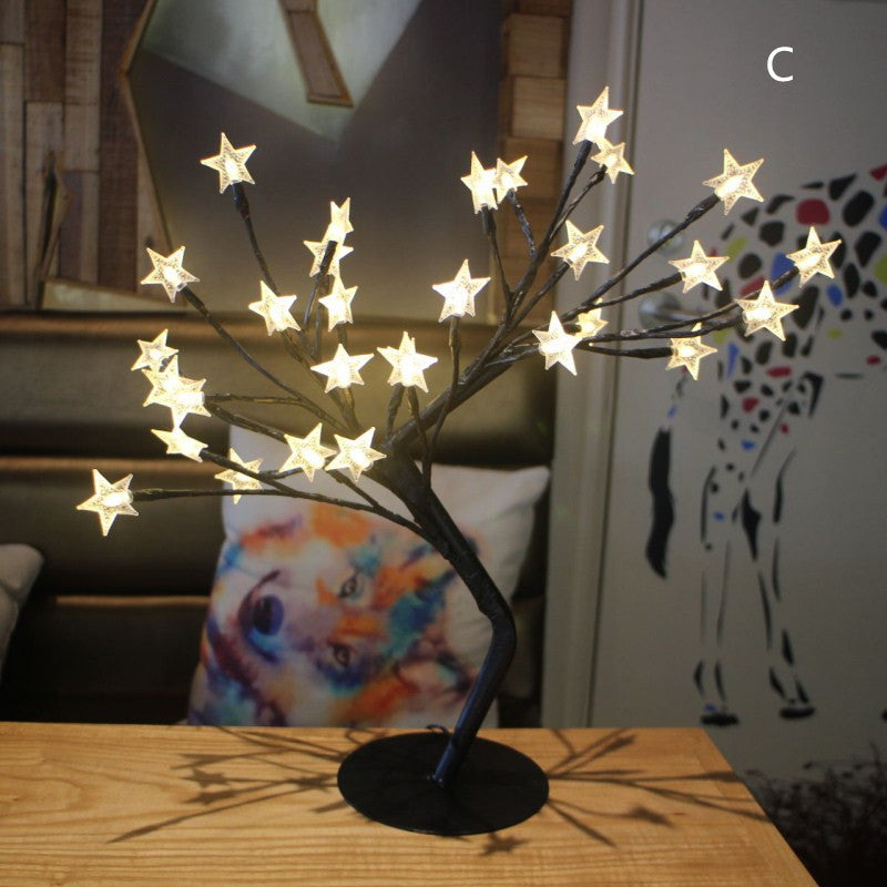 Optic Flower Tree Lamp