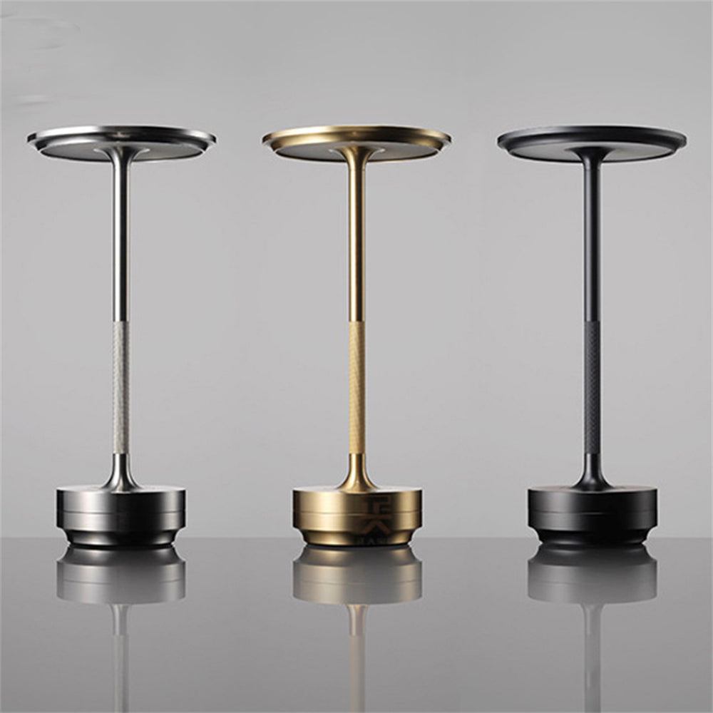 Metallic Cordless Table Lamp