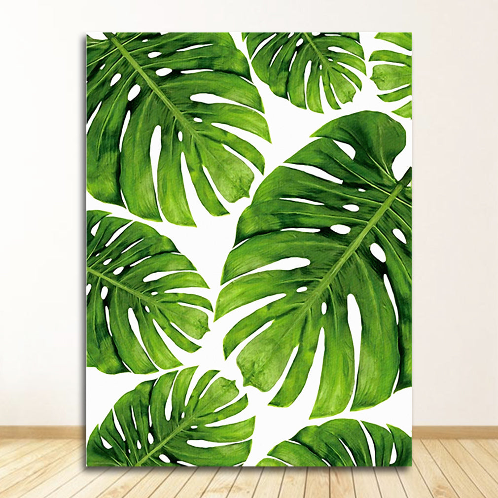 Green Plant Canvas Painting