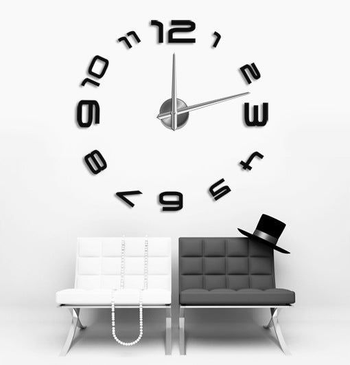 Oversized Acrylic Wall Clock