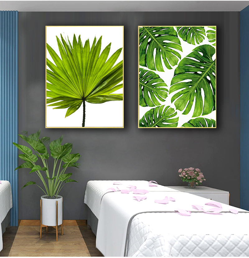 Green Plant Canvas Painting