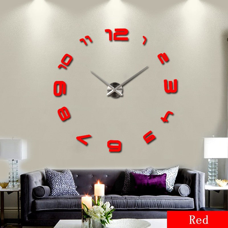 Oversized Acrylic Wall Clock