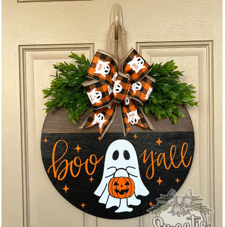 Halloween Door Decoration Hanging Sign