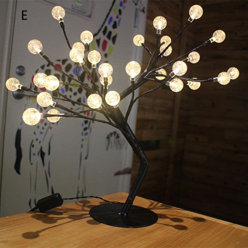 Optic Flower Tree Lamp