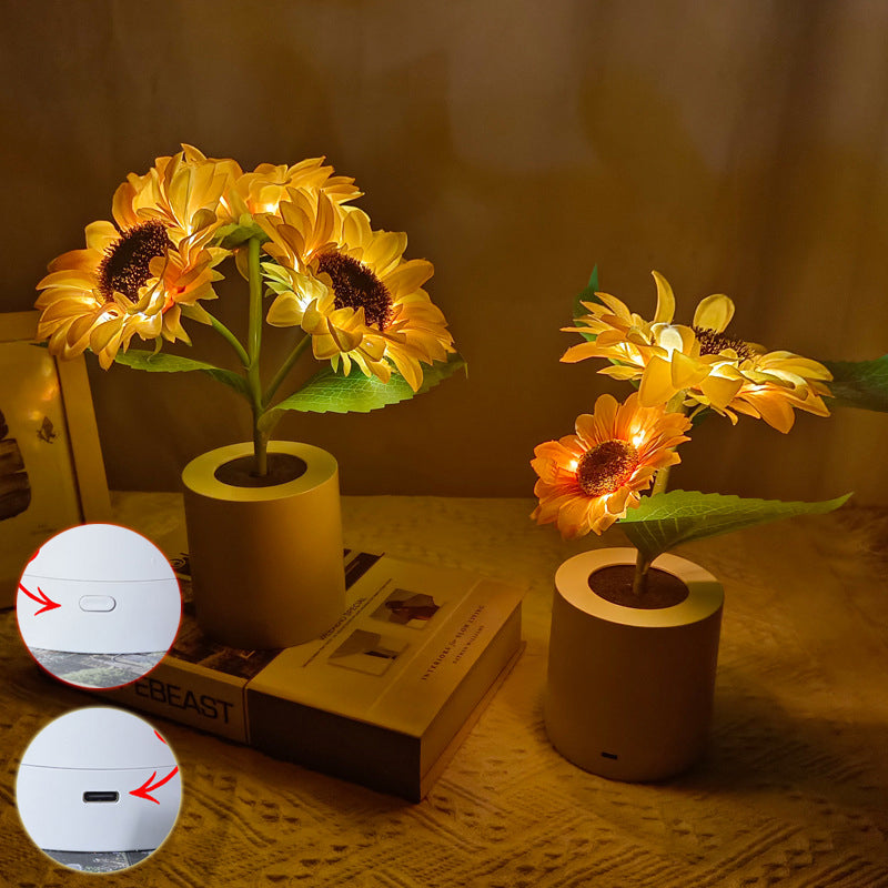 Sunflower Small Night Light