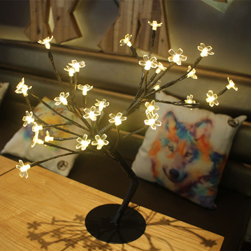 Optic Flower Tree Lamp