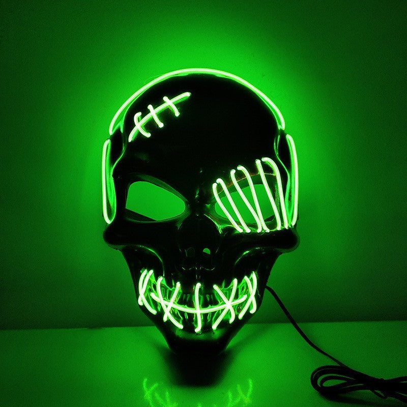 Halloween Scary One-Eyed Pirate Led Mask